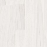vidaXL vrtne sadilice 2 kom bijele 70 x 70 x 70 cm od masivne borovine | shoptok.hr
