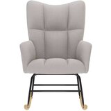 vidaXL Stolica za ljuljanje oblak siva tkanina | shoptok.hr