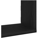  Zidne police 3 kom. Crni hrast 80x18x18 cm Konstruirano drvo | shoptok.hr