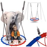 Neo-Sport SWINGO Stork's Nest Swing 95 cm in Blue and Red – Ideal Fun for All Ages, (21740662) Cene