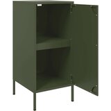 vidaXL Komoda 2 kosa olivno zelena 36x39x79 cm hladno valjano jeklo | Shoptok.si