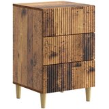 vidaXL Noćni ormar Staro drvo 43 x 41 x 66 5 cm Konstruirano drvo - Staro drvo | shoptok.hr