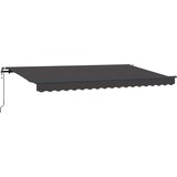  Povlačivi tende Antracit 350 x 200 cm tkanina | shoptok.hr