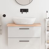  Kupaonska radna ploča 80x30x(2-4) cm netretirano masivno drvo | shoptok.hr