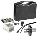 Joy-it Din-Rail Set Raspberry Pi® 3 B 1 GB 4 x 1.2 GHz uklj. DIN kućište, uklj. napajanje DIN tračnice, uklj. USB kabel, | Eponuda.ba