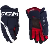 CCM Next Navy/White 15 inch hockey gloves