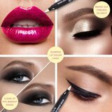 Rude Cosmetics precizni skidač šminke sa lica | olovka za senke i obrve