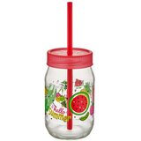 QLUX Tegla sa poklopcem i slamkom 370ml C-00162 Cijene