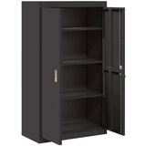 Ormarić Omarica za shranjevanje 2 pcs Črna 80 x 40 x 140 cm Jeklo, (5000152770) | Shoptok.si
