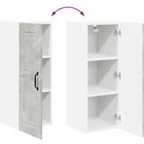 vidaXL zidni kuhinjski ormarić 2 pcs betonski sivi 30 x 31 x 80 cm | shoptok.hr