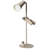 Bež LED stolna lampa (visina 47,5 cm) 4in1 –