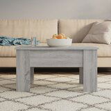vidaXL Klubska mizica siva sonoma 79x49x41 cm konstruiran les Cene