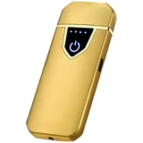 Električni upaljač s USB punjenjem UN-25719 - Zlatna