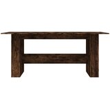  Blagovaonski stol boja dimljenog hrasta 180 x 90 x 76 cm drveni | Eponuda.ba