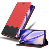 Cadorabo Ohišje, združljiv z Apple v rdeči črni barvi - zaščitni pokrov z magnetnim zapiranjem, stoječo funkcijo in režo za kartico, (20591226) | Shoptok.si