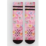 Loose Riders Candy Hearts Nogavice pink | Shoptok.si
