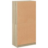  Visoka komoda s vratima 68x37x142 cm konstruirano drvo | shoptok.hr