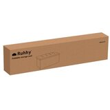 Ruhhy sivi puf od tkanine 76x38x38cm | shoptok.hr