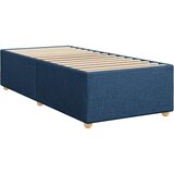 vidaXL Box spring postelja z vzmetnico modra 80x200 cm blago, (21291248) | Shoptok.si