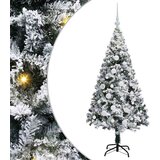  Umestno božično drevo Zelena 150 cm PVC, jeklo in plastika | Shoptok.si