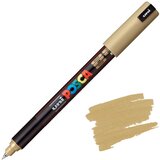 POSCA Uni flomaster; konica 0,7 mm kovina; zlat, (21290510) | Shoptok.si