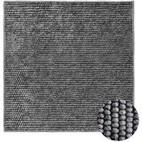  Tepih Antracit 100 x 100 cm 100% poliester 3 mm Mogu se prati | shoptok.hr