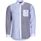 Polo Ralph Lauren CHEMISE COUPE DROITE EN LIN Plava Cijene