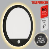 Lesnina XXXL Telefunken 313705TF-LED Spoljašnja svetiljka sa senzorom LED/15W/230V IP44 | Eponuda.com