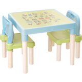 Kondela Otroški komplet 1 + 2, modra/zelena/bela, BALTO | Shoptok.si