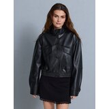 Sinsay Bomber jakna od umjetne kože | shoptok.hr