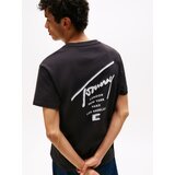 Tommy Jeans Majica 'CITY' črna / bela | Shoptok.si