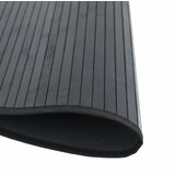  Okrugli tepih crni 60 cm bambus - Crna 60 cm Slike