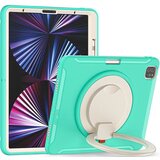 NIKCORP Ovitek za iPad Pro 12.9 (2021/2020/2018) s 360° vrtljivim stojalom, držalom za pisalo in ročajem, odporen na udarce, mentol, (5000139083) | Shoptok.si