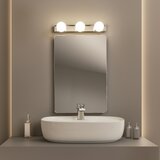 Brilagi SET 2x LED kupatilsko zidno svetlo HOLLYWOOD 3xLED/3W/230V 39 cm IP44 hrom | Eponuda.com