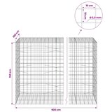  Gabion s žicom debljine 3 5 mm i mrežom 10x10 cm 900x100x150 cm - 100 cm 150 cm 900 cm | shoptok.hr