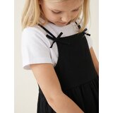 Sinsay Pamučni Set: Haljina na Bretele s Majicom | shoptok.hr