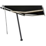  Tenda na ručno uvlačenje s LED svjetlima 350 x 250 cm antracit | shoptok.hr