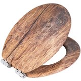 Wenko WC deska s počasnim zapiranjem 37 x 43 cm Rustic – | Shoptok.si