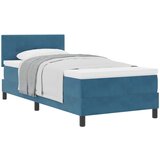  Krevet s opruga kutije Tamno plava 100 x 200 cm Baršun | shoptok.hr