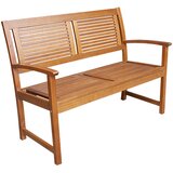 SUNFUN Diana Vrtna klupa (118 cm, Eukaliptus, Prirodno smeđe boje) Cijene