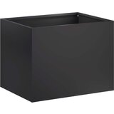  Vrtna saksija 2 kom. Crna 40 x 30 x 30 cm Čelična vrata | shoptok.hr