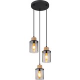  Viseća lampa crna mat, 3x E27 | ePonuda.com