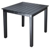  Vrtna miza (Do x Š x V: 77 x 77 x 74 cm, Antracit) | Shoptok.si