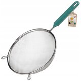 KADAX Kuhinjsko cedilo/cedilo z ročajem iz jekla za presejanje moke, gosto 16 cm, (5000354656) | Shoptok.si