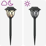  Solarna svjetla za vanjsku upotrebu s tlošcem 12 pcs 42 cm PP | shoptok.hr
