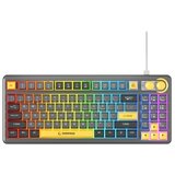Rampage 41693 tastatura cyclone siva,crna,zuta ( 21542 ) Cene