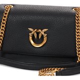 Pinko CLICK SOFT HORIZONTAL CHAIN MN. BOTTALATO GRANDE Crna Slike