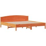  Krevet s regalom za knjige bez madraca 180x200 cm od borovine | shoptok.hr