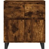  Komoda boja dimljenog hrasta 60 x 35 x 70 cm konstruirano drvo | shoptok.hr