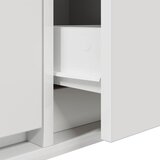 TV ormarić bijeli 60x31x25,5 m od konstruiranog drva | shoptok.hr